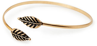 Forever 21 Etched Leaf Arm Cuff