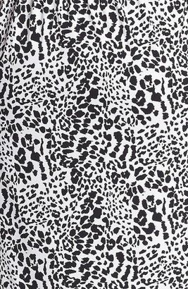 Donna Ricco Print Sleeveless Sheath Dress (Plus Size)