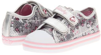Pablosky Kids 9076 (Toddler) (Silver/Pink) - Footwear