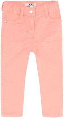 DKNY Girls 4 pocket twill trousers
