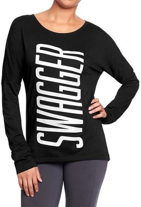 Old Navy Women's Long-Sleeve Graphic Tees