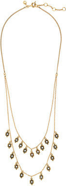 J.Crew Tiered droplets necklace