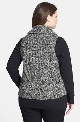 Eileen Fisher Merino & Yak Wool Sweater Vest (Plus Size)