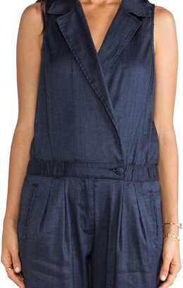 7 For All Mankind Chambray Romper