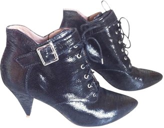 Sigerson Morrison BELLE Black Patent leather Ankle boots