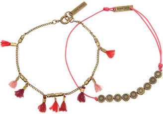 Isabel Marant Set of two embellished bracelets