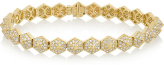 Anita Ko Spike 18-karat gold diamond bracelet