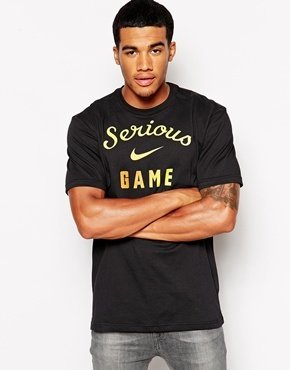 Nike Serious Game T-Shirt - Black