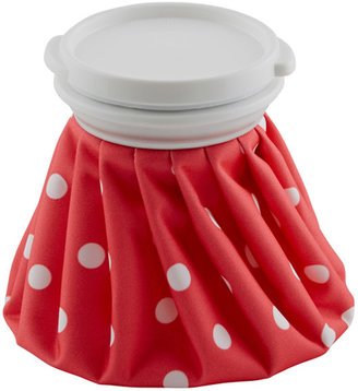 Container Store Vintage Ice Bag Pink & White Dots