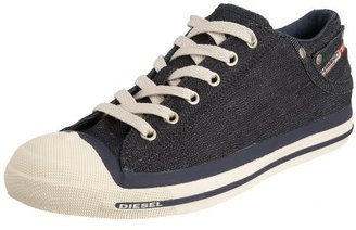 Diesel Men's Exposure Low Lace-up Sneaker,Indigo,8.5 M US