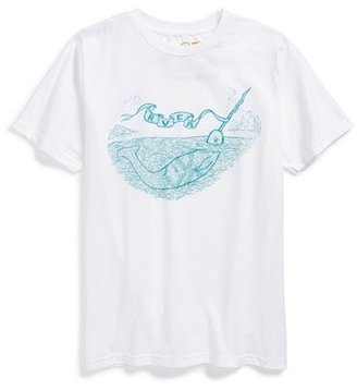 RVCA 'Gnarwhal' Graphic T-Shirt (Big Boys)
