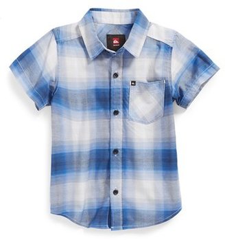 Quiksilver 'Tilt' Plaid Shirt (Toddler Boys & Little Boys)