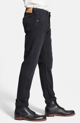 Levi's ® Made & Crafted TM 'Tack' Slim Fit Selvedge Jeans (Black Lagoon)