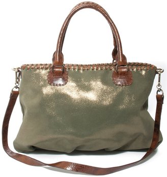Carla Mancini Gisele Leather Messenger Bag