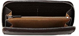 Fendi Women's Selleria Leather Zip-Around Wallet - Ebano