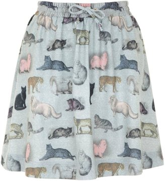 Yumi Raining Cats and Dogs Skirt