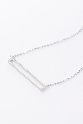 Bar Necklace in Silver