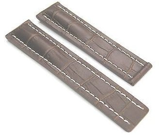 Mercedes Benz 24/20 Leather Band For Tag Heuer Slr Brnws#5a
