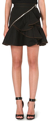 Givenchy Ruffled skater skirt