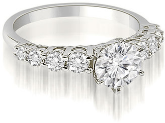 AMCOR Platinum 0.85 cttw. Round Cut Diamond Engagement Ring (I1, H-I)
