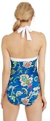 Lauren Ralph Lauren Batik Floral Bel Aire One Piece Swimsuit