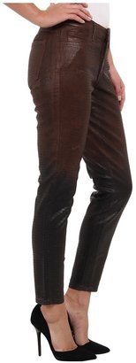 CJ by Cookie Johnson Wisdom Ombre Python Coated Foil Ankle Skinny in Chestnut