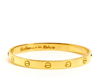 Cartier Camilla Dietz Bergeron, Ltd. Camilla Dietz Bergeron, Ltd. 7.5 LOVE Bracelet Signed By Creator Aldo Cipullo