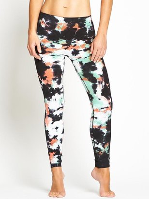 Active Wear Activewear With Kirsty Gallacher Seamless Tie Dye Tights