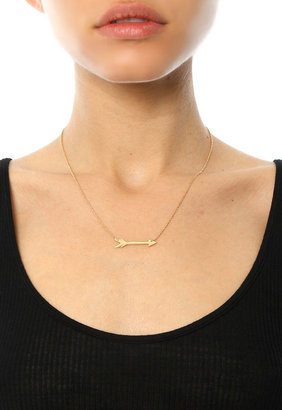 Jennifer Zeuner Jewelry Montana 1" Horizontal Arrow Necklace