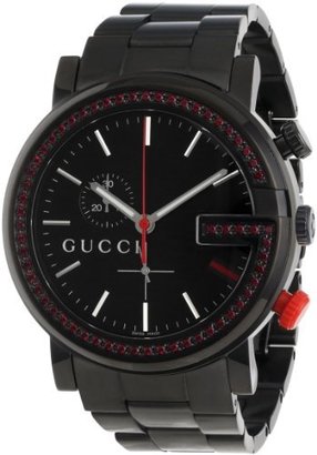 Gucci Unisex YA101348 "G-Chrono" Stainless Steel Topaz-Accented Watch