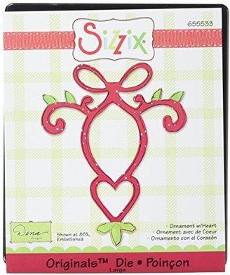 Dena Sizzix Originals Die - Ornament with Heart by Designs