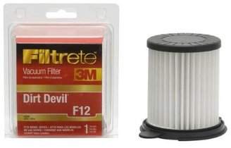 Dirt Devil 3M Filtrete F12 HEPA Vacuum Filter, 2.3" x 4.6" x 5.6"