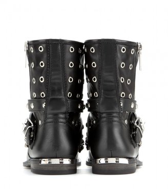 Burberry Jude embellished leather boots