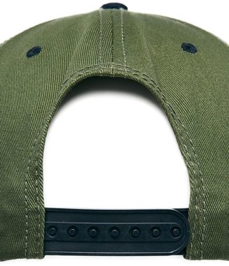 ASOS Snap Back Cap with Contrast Peak and Badge