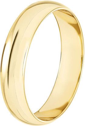 MODERN BRIDE Mens 10K Gold 4mm Ring