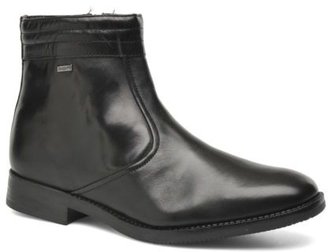 Bugatti Men's New Alabama Rounded toe Ankle Boots in Black