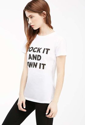 Forever 21 Rock It Graphic Tee