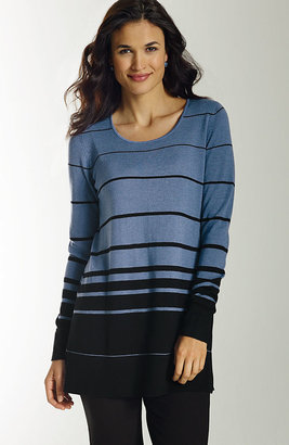 J. Jill Mixed stripes sweater tunic