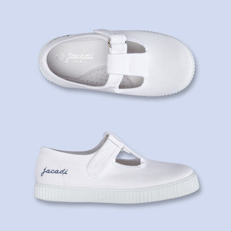 Jacadi Canvas t-strap sneaker
