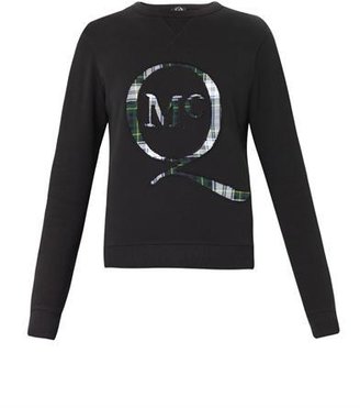 McQ Tartan-logo sweatshirt