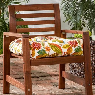 Dana Point 20-inch Outdoor Floral Chair Cushion by Havenside Home - 20w x 20l - 20w x 20l