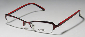 GUESS New 1408 51-17-135 Burgundy/Black/Red Spring Hinges Hot Eyeglasses/Frames!