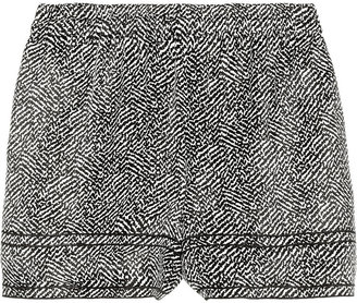 Derek Lam Printed matelassé shorts