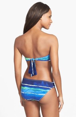 Tommy Bahama 'Water Waves' Twist Bandeau Bikini Top