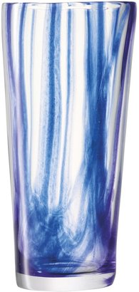 LSA International Cirro vase height 45cm in cobalt