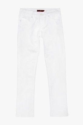 7 For All Mankind Girls 7-14 Roxanne In Clean White