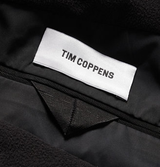 Tim Coppens Panelled Hooded Bomber Jacket