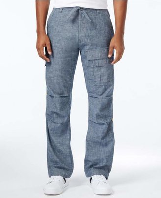 Sean John Men's Pleat Pocket Flight Cargo Pants, Created for Macy's