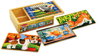 Melissa & Doug Kids Toy, Pets Puzzles in a Box