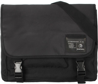 Diesel Town bags - x02147 hard drive briefcase - briefcase - Black